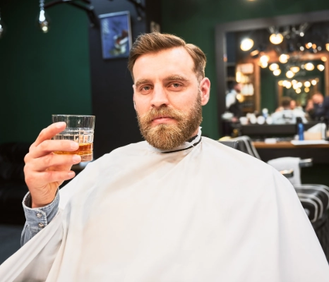 Hot towel shave